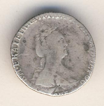 Фото монеты: гривенник 1778 года