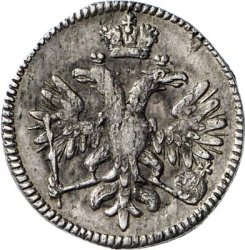 Фото монеты: гривенник 1713 года