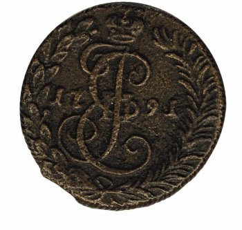 Фото монеты: денга (1/2 копейки) 1791 года