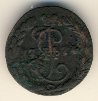 Фото монеты: денга (1/2 копейки) 1774 года