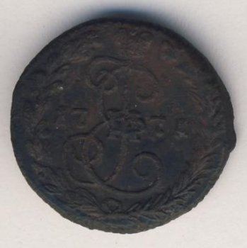 Фото монеты: денга (1/2 копейки) 1771 года