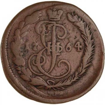 Фото монеты: денга (1/2 копейки) 1764 года