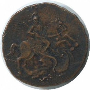 Фото монеты: денга (1/2 копейки) 1762 года
