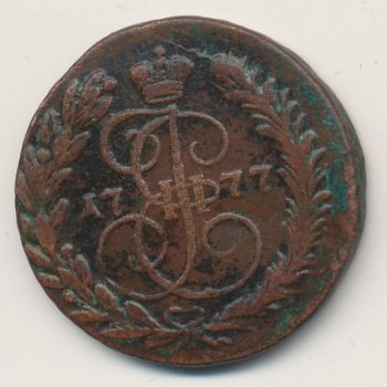 Фото монеты: 2 копейки 1777 года