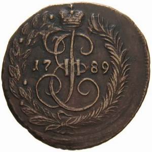 Фото монеты: 2 копейки 1789 года