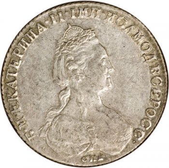 Фото монеты: 1 рубль 1781 года