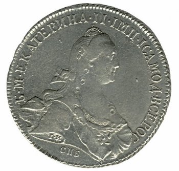 Фото монеты: 1 рубль 1773 года