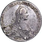 Фото монеты: 1 рубль 1767 годa