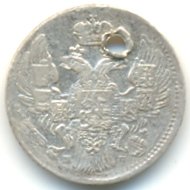 Фото монеты: 5 копеек 1840 года серебро