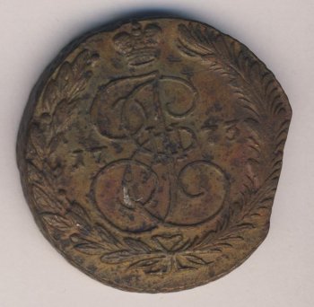 Фото монеты: 5 копеек 1773 года
