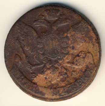 Фото монеты: 5 копеек 1765 года