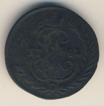 Фото монеты: 1 копейка 1788 года