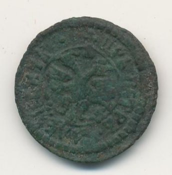 Фото монеты: полушка (1/4 копейки) 1703 года