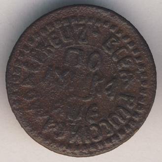 Фото монеты: полушка (1/4 копейки) 1705 года
