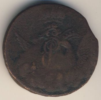 Фото монеты: 1 копейка 1755 года