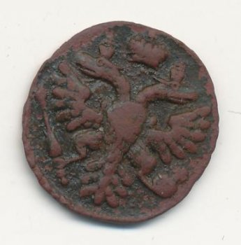 Фото монеты: полушка (1/4 копейки) 1741 года