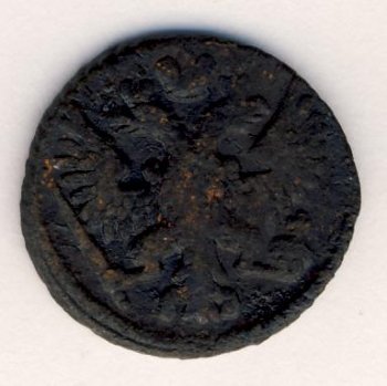 Фото монеты: полушка (1/4 копейки) 1748 года