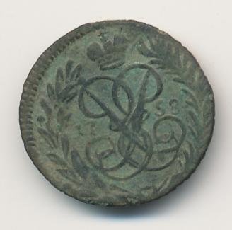 Фото монеты: полушка (1/4 копейки) 1758 года