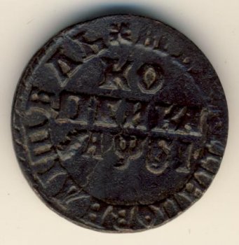 Фото монеты: 1 копейка 1716 года