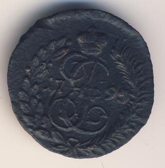 Фото монеты: полушка (1/4 копейки) 1795 года
