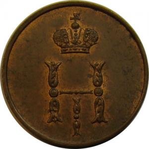 Фото монеты: полушка (1/4 копейки) 1852 года