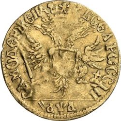 Фото монеты: червонец 1701 года