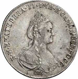 Фото монеты: полтина 1778 года