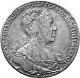 1 рубль 1726 года (С. Петербургский монетный двор. Портрет вправо)