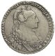 1 рубль 1735 (Портрет со скошенным лбом 
