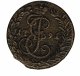 Денга (1/2 копейки) 1791 года