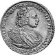 1 рубль 1720 года (с наплечниками, на груди пальмовая ветвь)