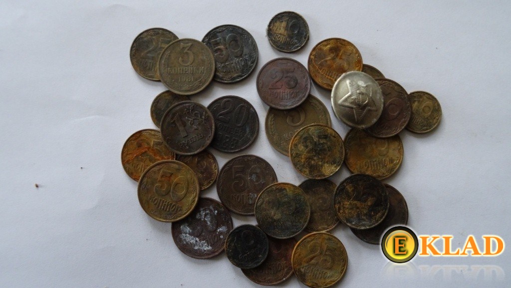 Советские монеты и современные ходячки