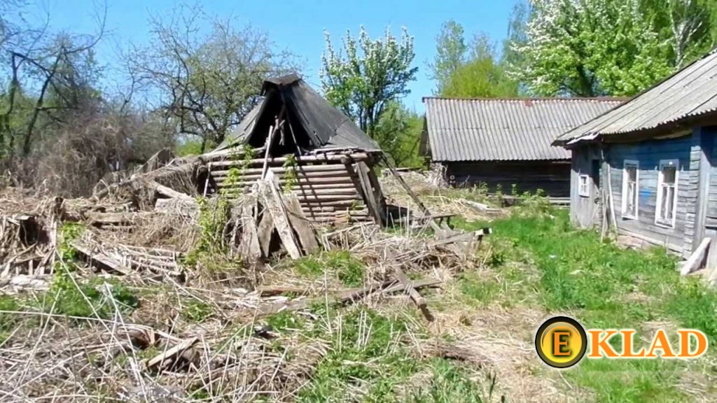 Коп артефактов в старой деревне